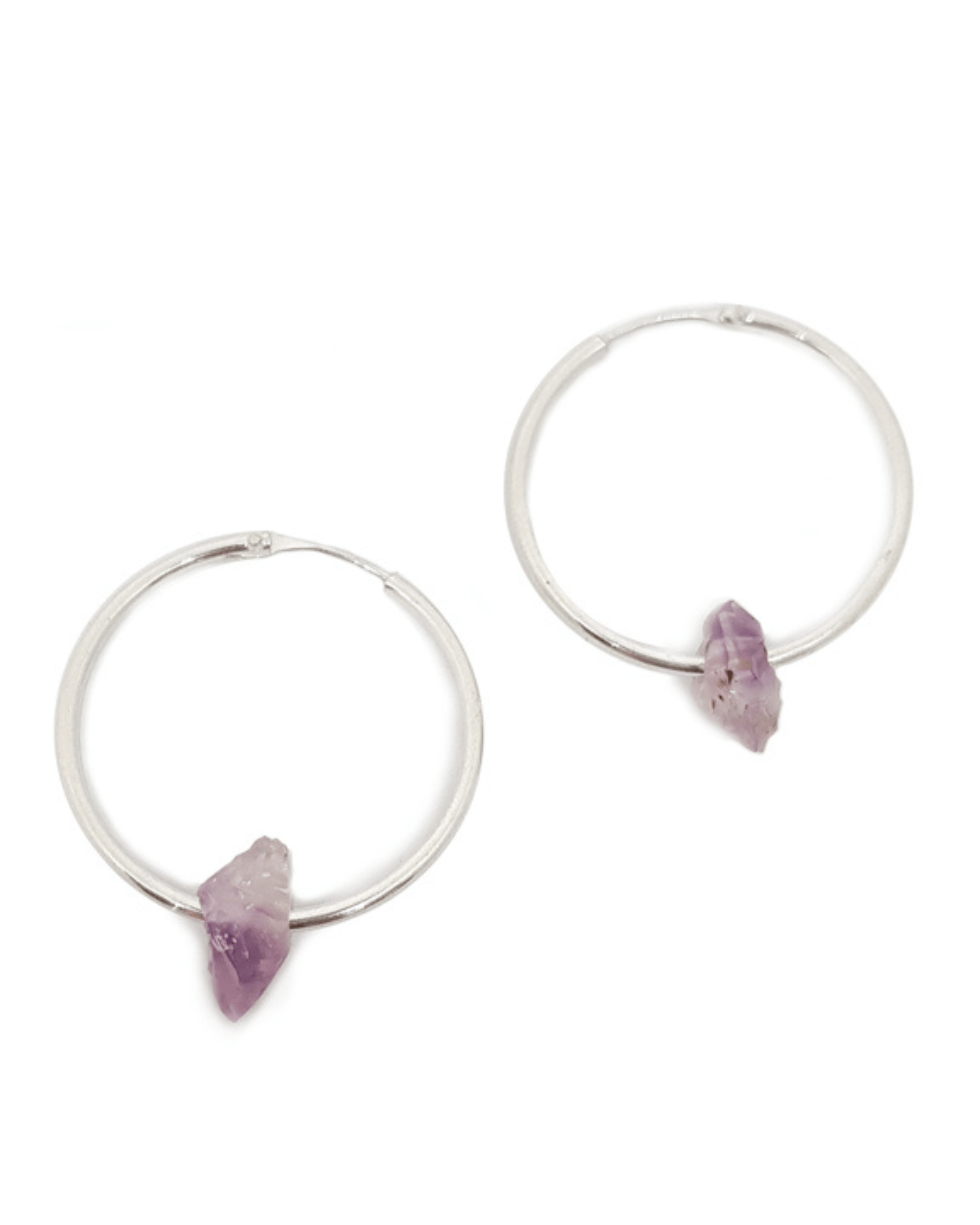 ARETES HOOP AMATISTA