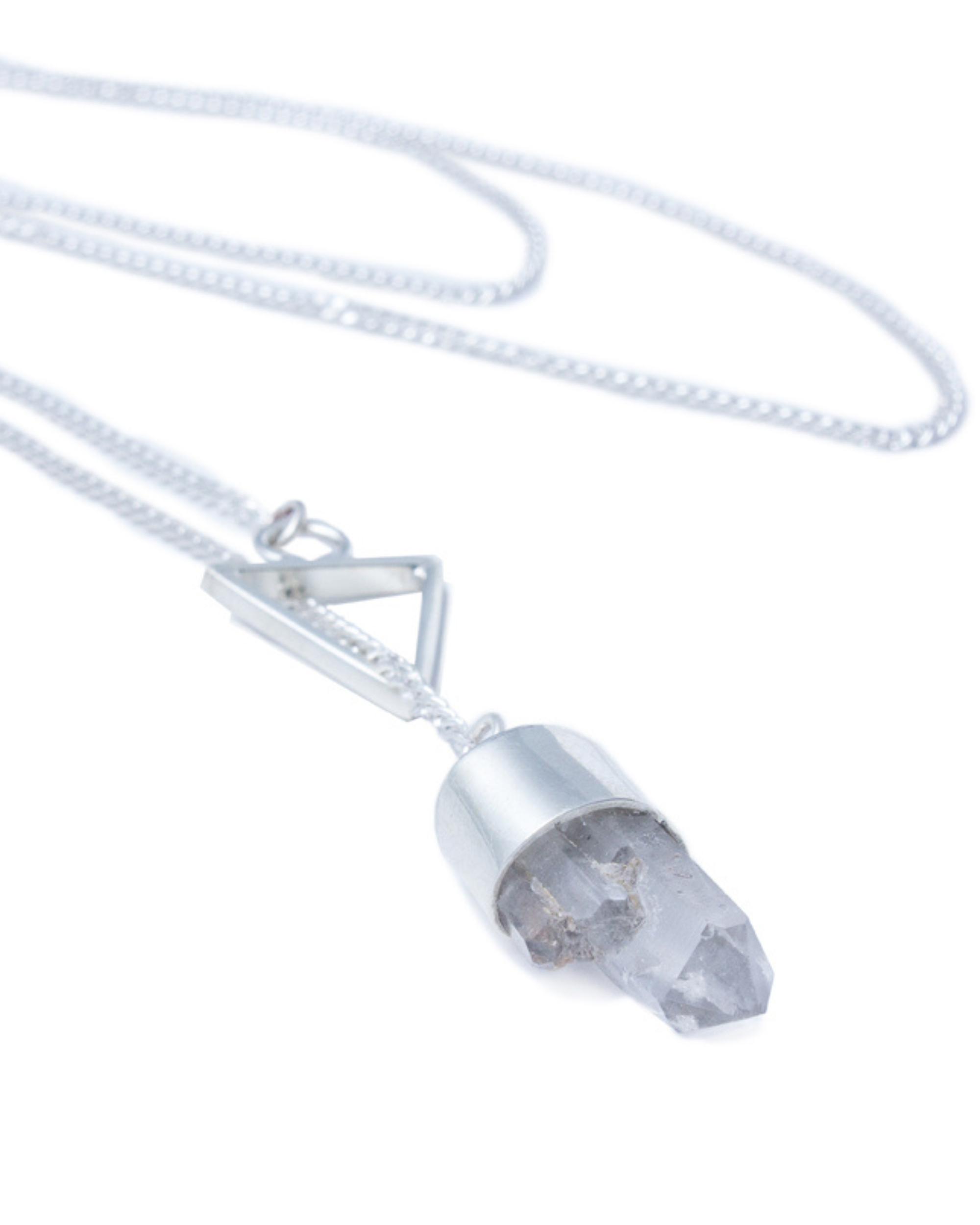 COLLAR CUARZO TRIÁNGULO